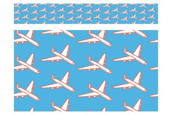 Experience the Magic of Air Travel with Vibrant Horizontal Web Banners Featuring Passenger Planes