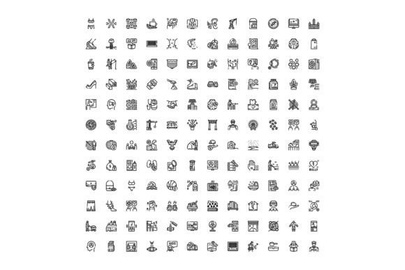 Linear Style Web Design Icons: Minimalist Visuals for Modern Interfaces