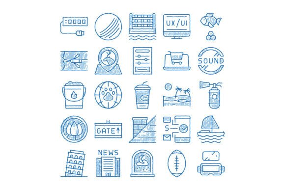 Sketch UX/UI Web Design Elements for Creative Projects